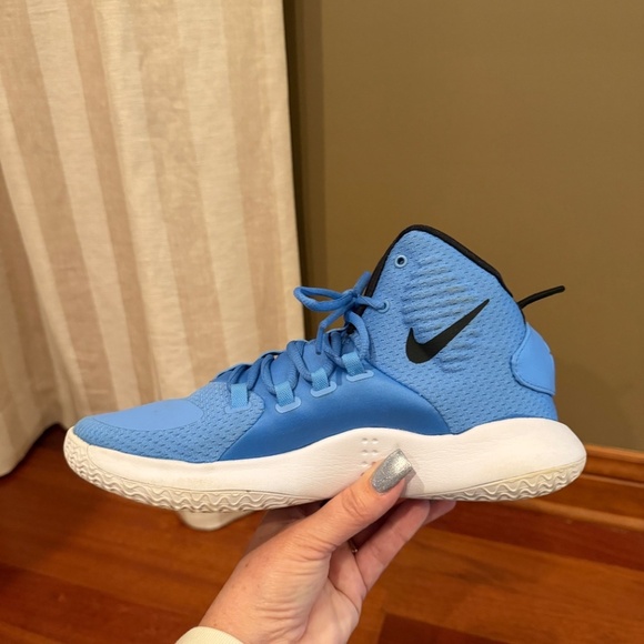 Nike Men\'s Hyperdunk University Blue/Black-White, Size 8 main image 7